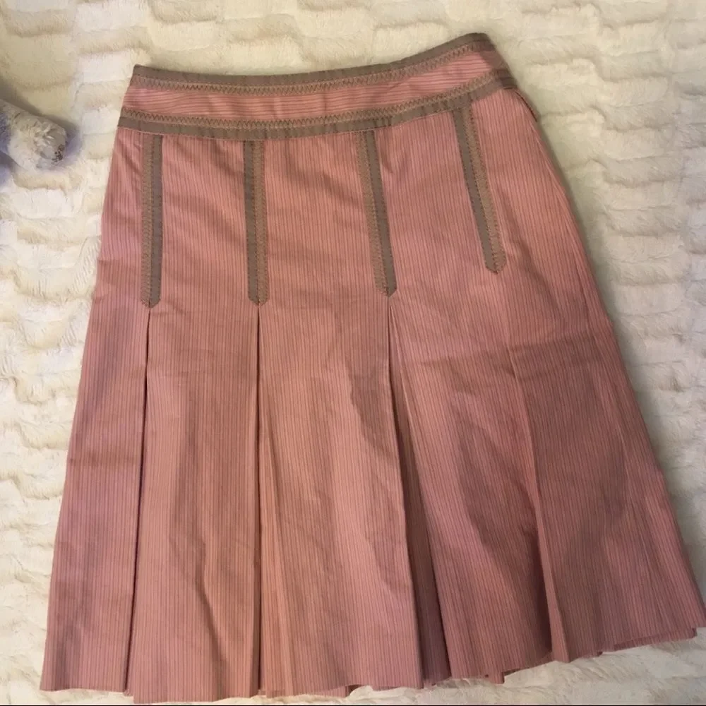 Whistles London Pleated Skirt Sz 4 - Picture 5 of 5